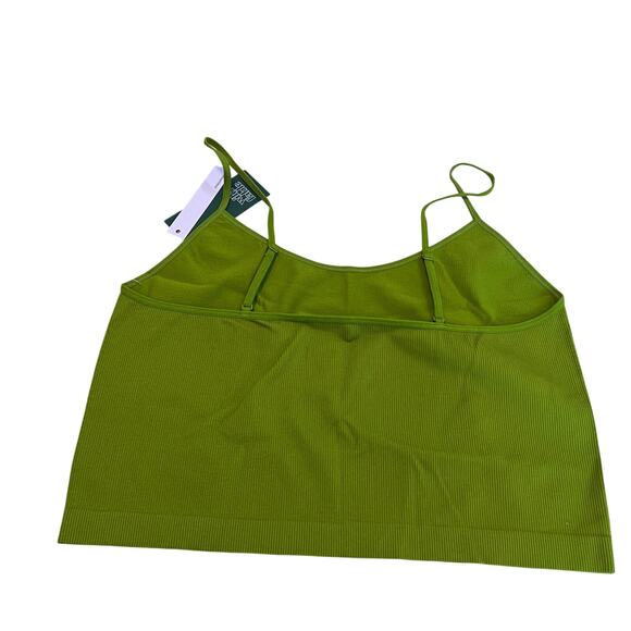 Wild Fable Women's Green Apple Seamless Tiny Tank Top - Size Small - NWT - Picture 5 of 7